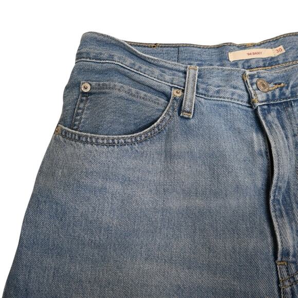 Levi's Womens 30 Distressed '94 Baggy Jean - Picture 6 of 11
